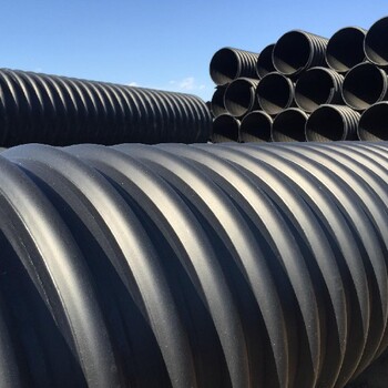 宁夏生产HDPE钢带增强螺旋波纹管厂家