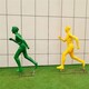 曲陽縣不銹鋼跑步人物雕塑大全不銹鋼剪影人物雕塑展示圖