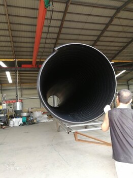 忻州供应HDPE钢带增强螺旋波纹管价格