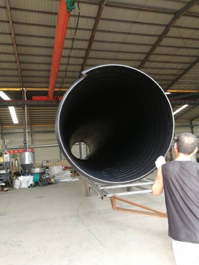 300钢带增强波纹管-萍乡HDPE钢带螺旋波纹管
