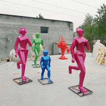 销售跑步人物雕塑产地