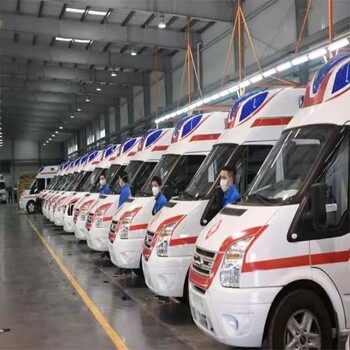 天河区救护车出租有医护人员转运至内蒙古