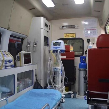 重症监护救护车价格低服务好揭阳人民医院广州救护车长途转运