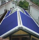陽光房上電動伸縮遮陽棚定做遮雨棚