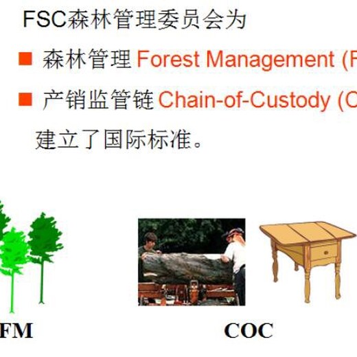 三明FSC认证辅导-FSC森林认证