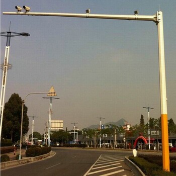 仪陇县监控杆厂家批发道路路灯灯杆杆件