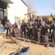 鑄銅軍民魚水情雕塑圖