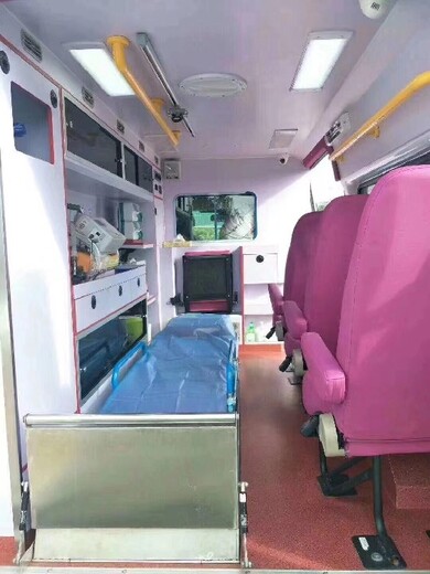 广东潮州饶平县正规120救护车出租氧气设备医护人员