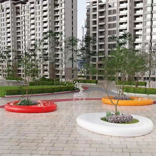 公園樹池坐凳工藝品