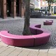 公園玻璃鋼樹池坐凳圖