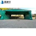 不銹鋼帶輪推拉棚,簡(jiǎn)易倉(cāng)庫(kù)雨棚,采用刀刮阻燃布
