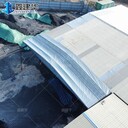 可移動防雨大蓬,廠房通道雨棚,頂布采用壓條固定