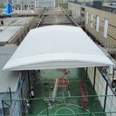可移動(dòng)防雨大蓬,工地移動(dòng)推拉棚,按需定制