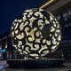 户外不锈钢镂空球雕塑图