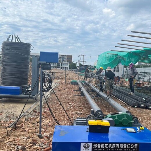 鋼筋籠纏絲設備單雙筋可使用