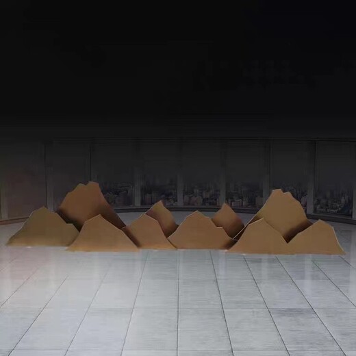 加工大型不銹鋼假山雕塑擺件