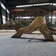 大型不锈钢假山雕塑加工厂图