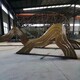 鏤空不銹鋼假山雕塑雕塑產品圖
