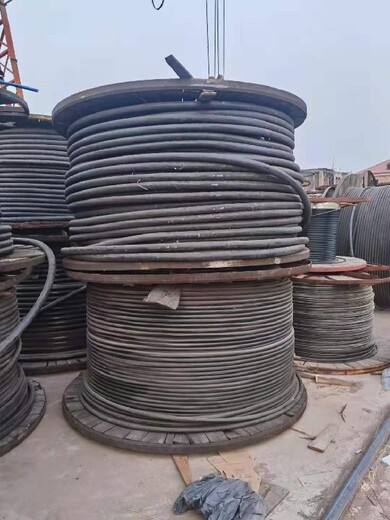 废旧回收电缆，慈溪市回收电缆，高压电缆回收车间电缆拆除