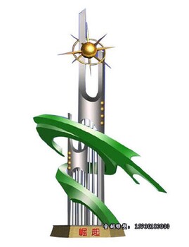 南開中學標志性不銹鋼雕塑校園雕塑金越雕塑