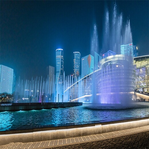 南川波光喷泉工程喷泉水幕设计2023做喷泉厂家