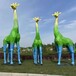 长颈鹿雕塑定制厂家