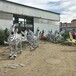 曲阳县供应玻璃钢斑马雕塑价格,斑马动物雕塑厂家