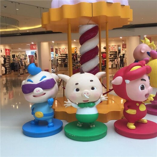 大型玻璃鋼卡通雕塑廠家制作