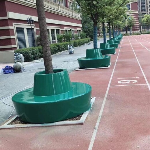 重庆广场树池坐凳定制