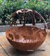 耐候鋼文字?jǐn)?shù)字雕塑圖