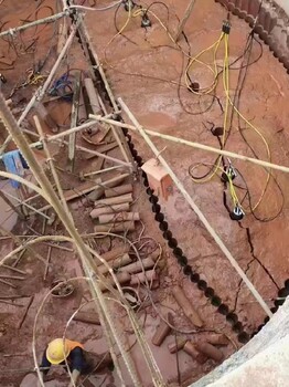 內(nèi)蒙古包頭隧道氣體爆破花崗巖