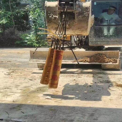 荆州液压岩石劈裂棒设备