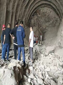 黑龙江黑河二氧化碳爆破隧道花岗岩