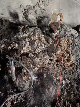 內(nèi)蒙古包頭隧道氣體爆破花崗巖