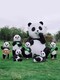 生产大熊猫雕塑图