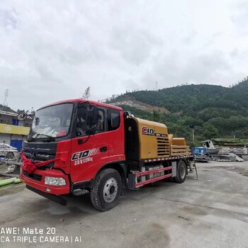 柳州最近的二手拖泵混凝土输送泵价格便宜