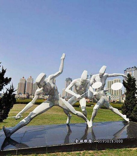 铁艺编织镂空人物雕塑款式景区抽象人物主题雕塑金越雕塑