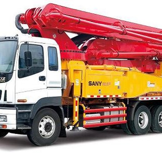 泵车出租公司承接梧州电动地泵三一混凝土输送泵车出租