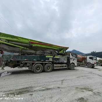 泵车出租公司专业承接电动地泵混凝土输送泵车出租多少钱一台班