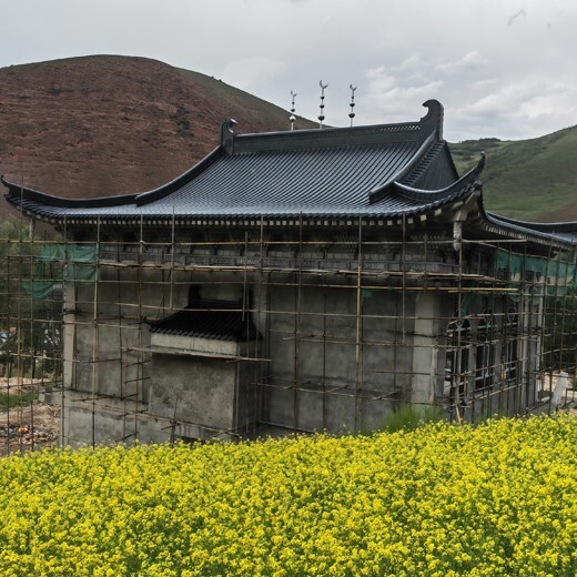 西宁清真寺屋顶铝合金仿古瓦