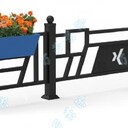 石岐花箱護(hù)欄設(shè)計(jì)戶(hù)外道路隔離花箱護(hù)欄廠家