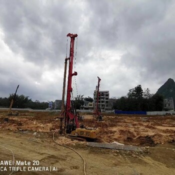 梧州承接打桩设备旋挖钻机施工老板