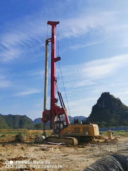 梧州周邊靠譜的旋挖鉆機施工租賃公司