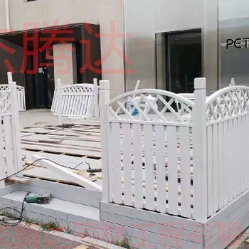 朝陽園林庭院綠化設計塑木圍欄