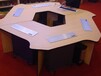 八人位会议桌钢木会议桌智能博奥无纸化升降会议桌维修