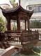 宣武屋頂庭院綠化設(shè)計(jì)碳化木涼亭圖