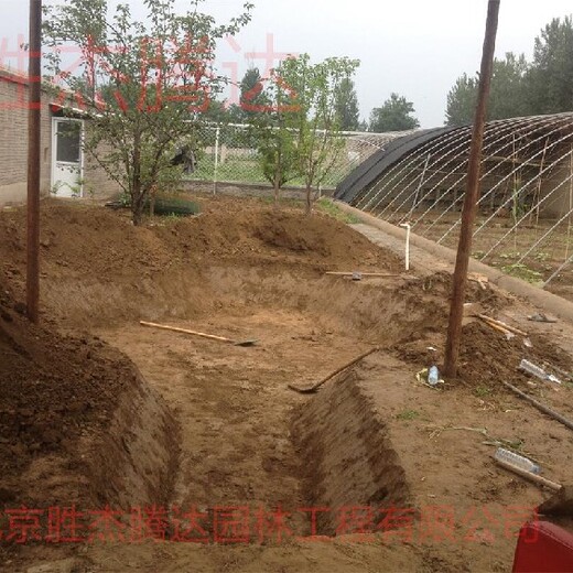懷柔園林庭院綠化設(shè)計(jì)水系假山水幕墻