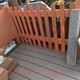 石景山屋顶庭院绿化设计防腐木围栏图