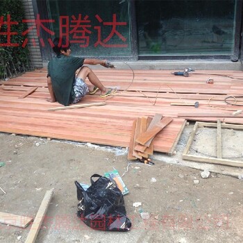 密云庭院綠化設計防腐木地板防腐木地板