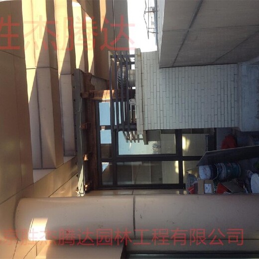西城園林庭院綠化設計防腐木亭子